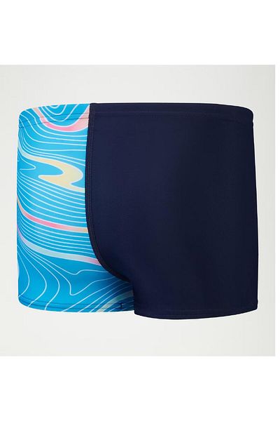 SPEEDO Boy's V-Cut Digital Allover Aquashort Swimwear