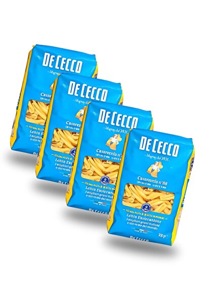 UMAMİCRAFT De Cecco Casarecce 500 g x 4 (Toplam 2 kg) – İtalyan Kıvrımlı Makarna, Sos Tutucu
