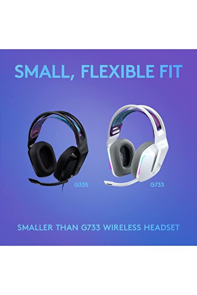 logitech G G335 Wired Gaming Headset - Black