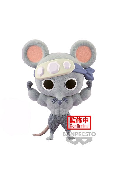 BANDAI Banpresto Demon Slayer: Fluffy Puffy-Muscular Mice-(Ver.A) Statues