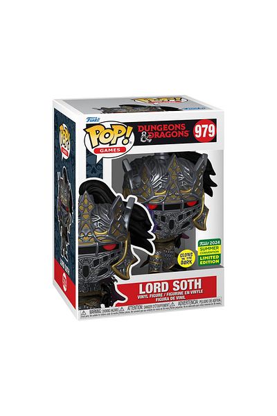 Funko Pop Super! Games: Dungeons and Dragons - Lord Soth (SDCC'24)
