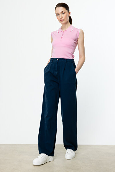 Mi Pret a Porter Mi Yan Cepli Bol Paça Pantolon