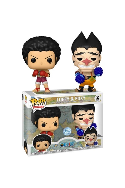 Funko 2'li Paket One Piece - Monkey D.Luffy & Foxy Special Edition