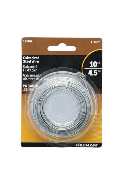 HILLMAN 24 Gauge Galvanized Steel Wire 250ft
