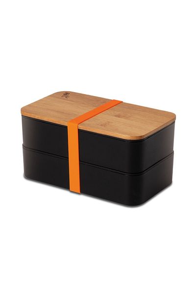 Berlinger Haus Two-tier snack box with bamboo lid