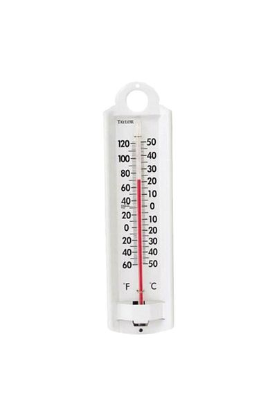 Taylor Indoor-Outdoor Wall Thermometer 8.86 x 2.25inch