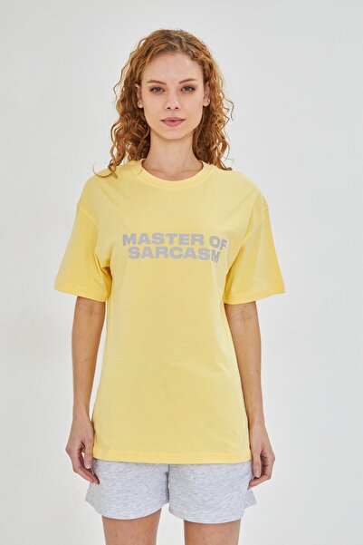 GIA - ART Ženska majica "Master of Sarcasm" Štampano kratkih rukava 100% pamuk