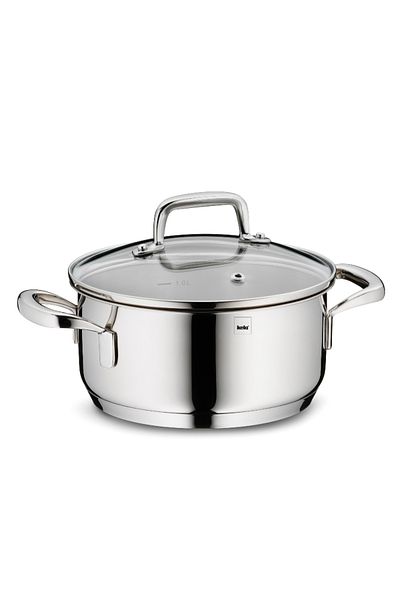 KELA Keck Lang Caserola cu capac inox 18/10 FLAVORIA 16 cm