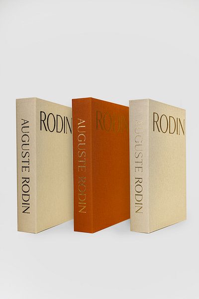 irayhomedecor Σετ 3 διακοσμητικά κουτιά βιβλίων Rodin Beige & Brown