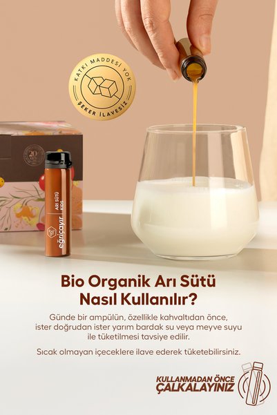 Eğriçayır Arı Sütü Kids (ORGANİK SERTİFİKALI)