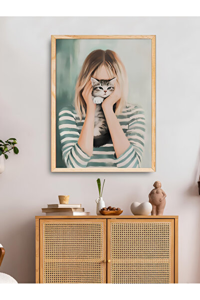 woodhomeworks Tek Bohem Salon Ofis Dekor Tablo Ttk