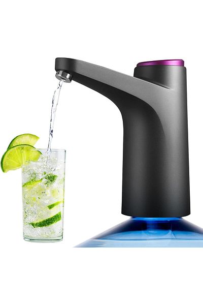 COOYA Automatic Universal Water Bottle Pump, USB Charging Bottle Pump, Suitable For Indoor And Outdoor