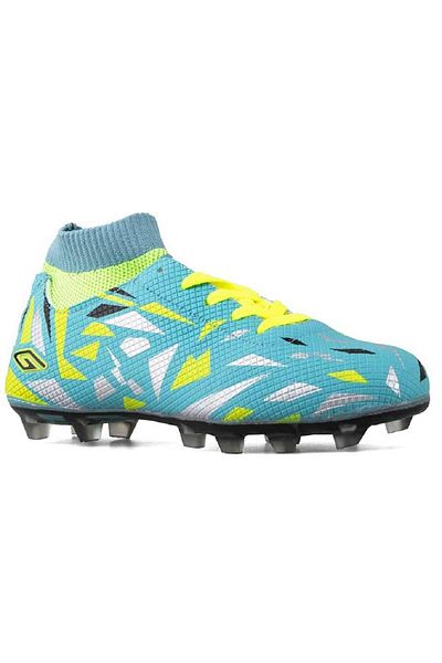 MELAMS Flexible Ultra Comfortable Football Shoes with Socks Spiked Cleats Football Shoes