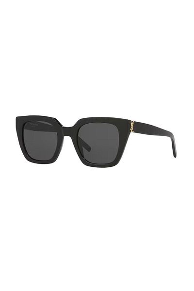 Saint Laurent Sl M143 001 51 Women's Cat Eye Black Bone Sunglasses