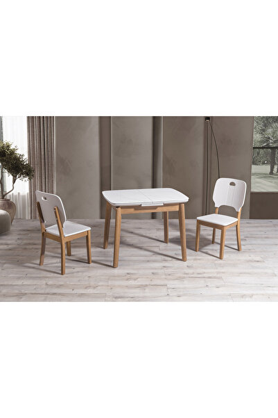 EDSY HOME Suna 4 Sandalyeli Masa Takımı
