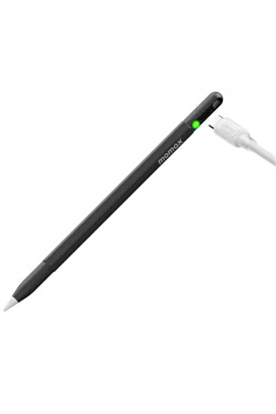 Momax MAG Link Pop Magnetic Active Stylus Pen easy charging via USB-C - Black
