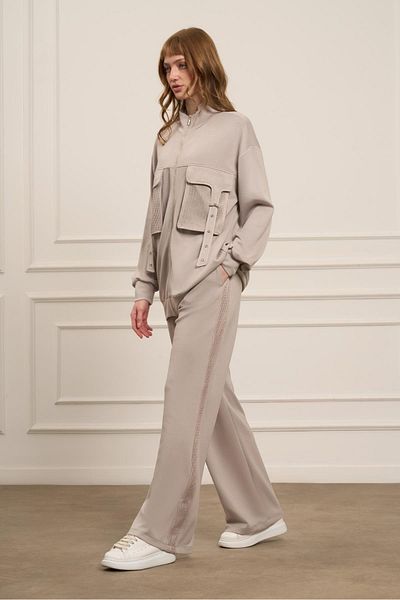 FTZ WOMEN Women's Trouser Suit Gray 31071