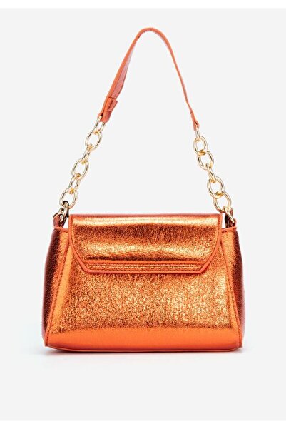 B T Shoes Zaiya orange shoulder bag