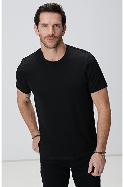Network Siyah Basic T-shirt