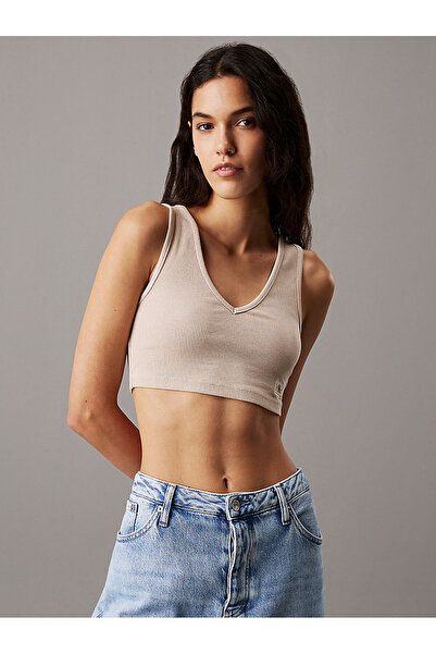 Calvin Klein Kadın Kum Beji Üst