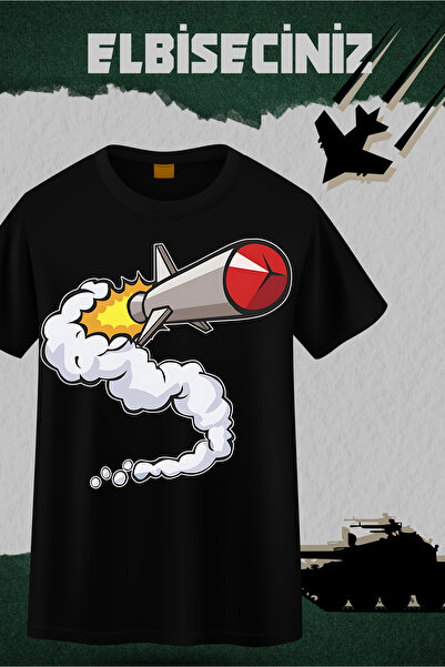 VİZYON İKRA Μπλουζάκι/Φούτερ Unisex με στάμπα ROKET μπροστά