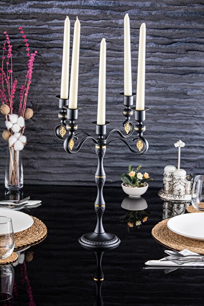 miras home Vela 5'li Şamdan (310-K-5)