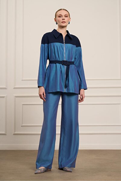 FTZ WOMEN Women's Tansel Jeans Suit Blue 31093