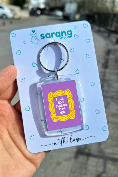 SARANG subiect prieteni Cadru transparent - Breloc