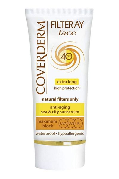 Coverderm SPF40 Filteray Face Non-Tinted Sunscreen 50 ml