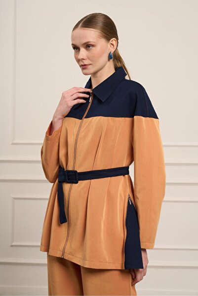 FTZ WOMEN Women's Tansel Jeans Suit Orange 31093