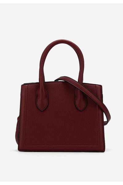 B T Shoes Farisa dark brown handbag