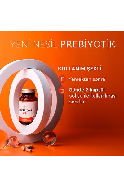 Next Microbiome Fiberbiome-GO Prebiotic Food Supplement
