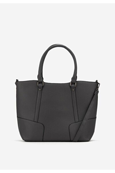 B T Shoes Geanta Office Rosette gri