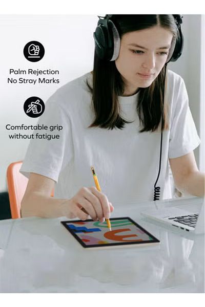Momax MAG Link Pop Magnetic Active Stylus Pen easy charging via USB-C - Black
