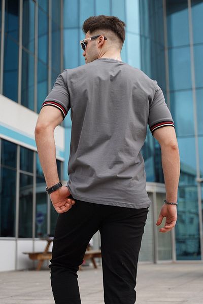 Madmext Tricou Smoked Basic pentru bărbați