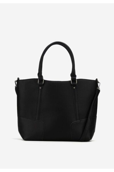 B T Shoes Geanta Office Rosette neagra