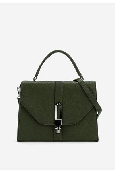 B T Shoes Geanta de mana Anaria verde