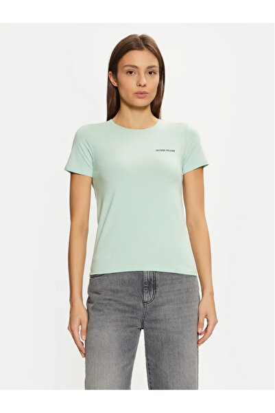 Guess Jeans Tricou verde damă w4yl02 Blugi Guess