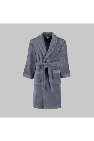 Sarev Soho Anthracite 100% Cotton X-Large Size Bathrobe