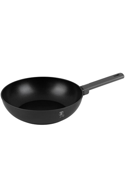 Berlinger Haus Tigaie WOK cu suprafata din titan 28 cm Colectia Antracit