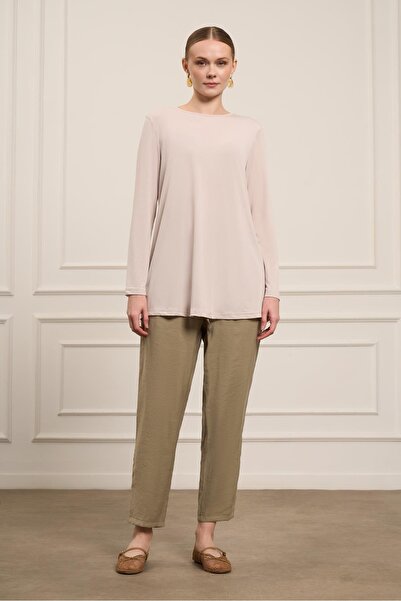 FTZ WOMEN Дамско бельо с дълги ръкави Stone 31086