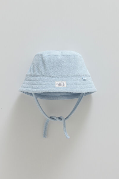 Alya&Alin Baby Unisex Bağlamalı Havlu Şapka