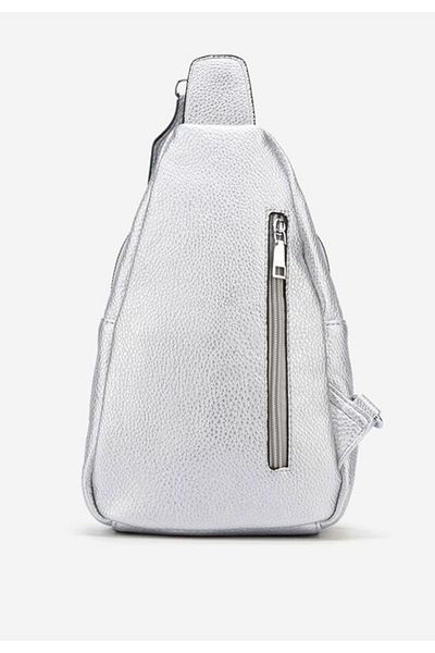 B T Shoes Rucsac dama Abbra V2 argintiu