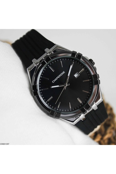Chaperone CH001397 Silikon Kordonlu Erkek Kol Saati