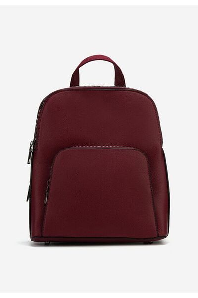 B T Shoes Eugenie women's red backpack