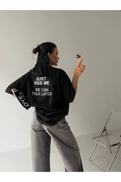 vuvutasarım Νέα σεζόν Crew Neck Oversize Γυναικείο Tshirt με στάμπα 52217039