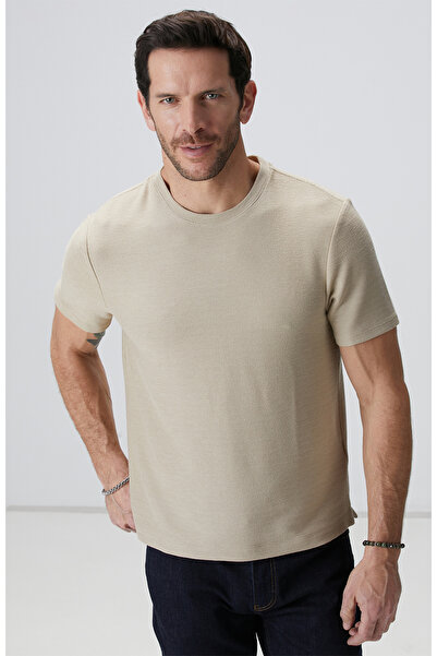 Network Bej T-shirt