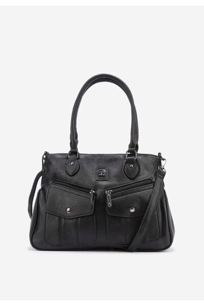 B T Shoes Geanta de mana Zaura neagra