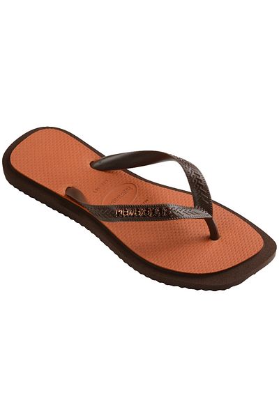 Havaianas Top Square Fusion Dark Brown Women's Flip Flops