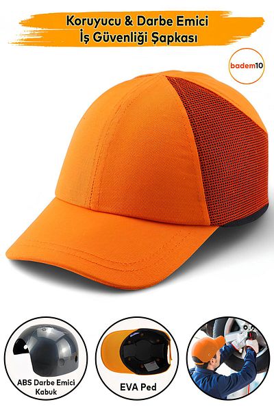 Badem10 Lightweight Work Security Impact Protective Protection Head Hat Hard Hat Unisex Camouflage Baseball Style Helmet Hat